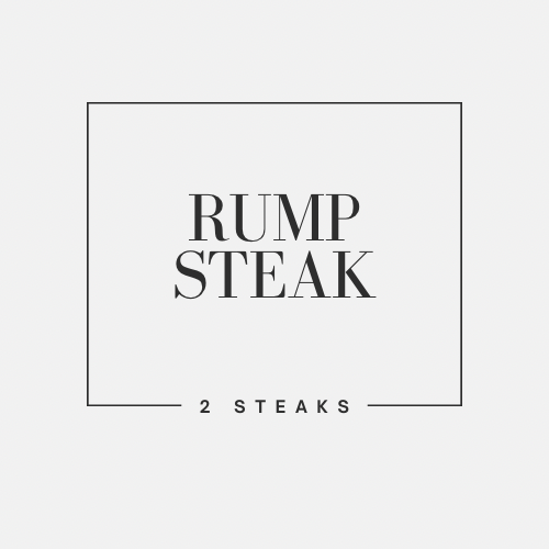 2 x RUMP STEAKS
